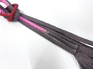 正絹　手組帯締め